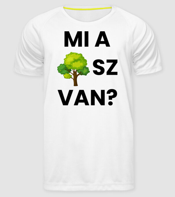  minta fehér pólón