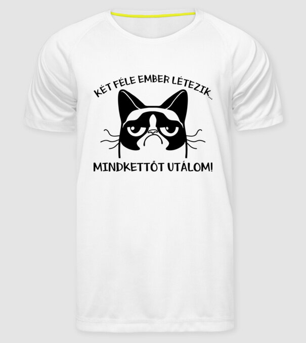  minta fehér pólón