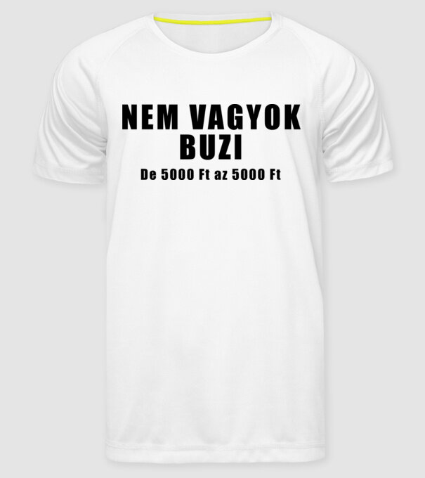  minta fehér pólón