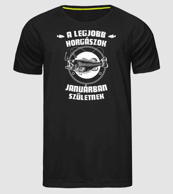  minta fekete pólón