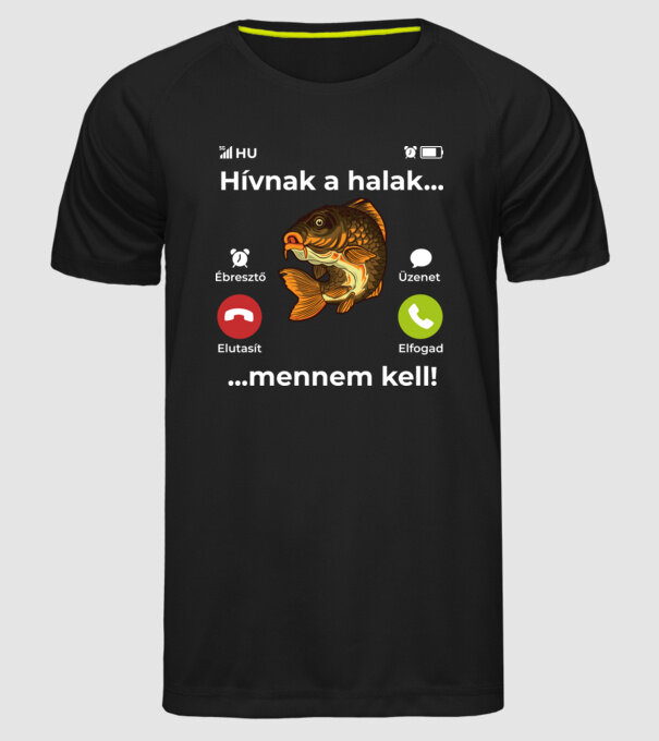  minta fekete pólón