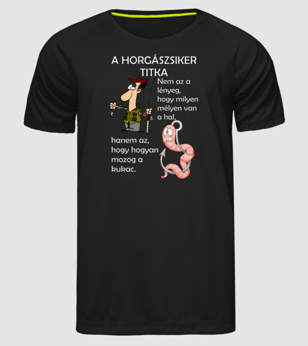  minta fekete pólón