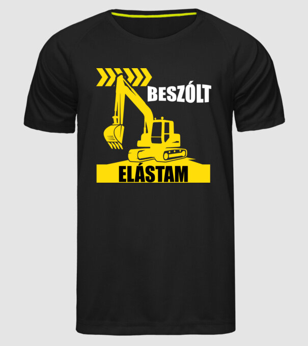  minta fekete pólón