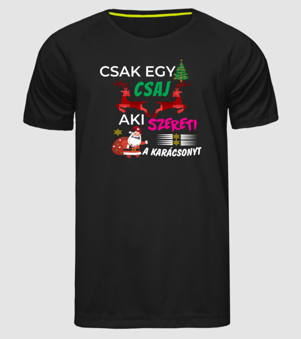  minta fekete pólón