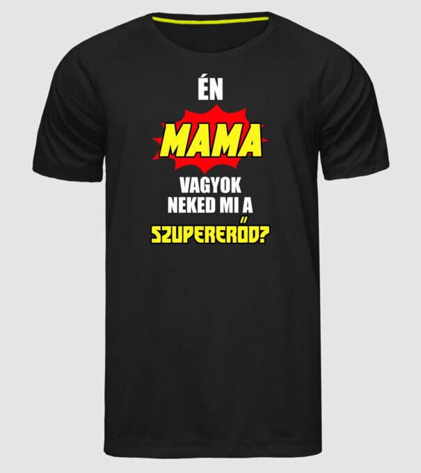  minta fekete pólón
