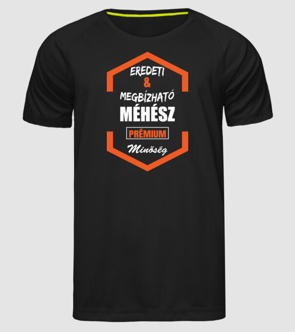  minta fekete pólón