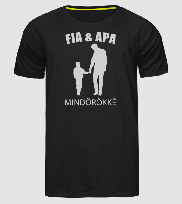 minta fekete pólón