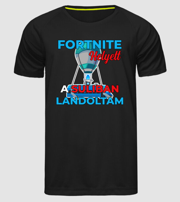 minta fekete pólón