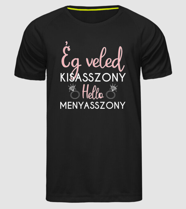  minta fekete pólón