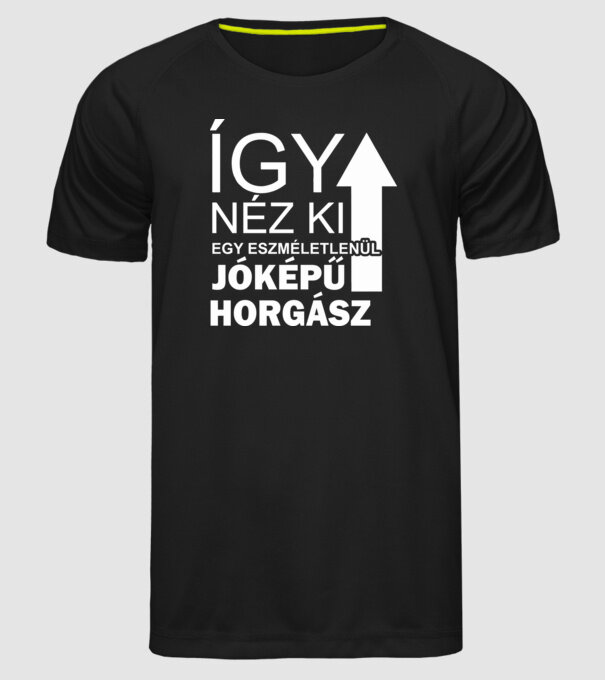  minta fekete pólón