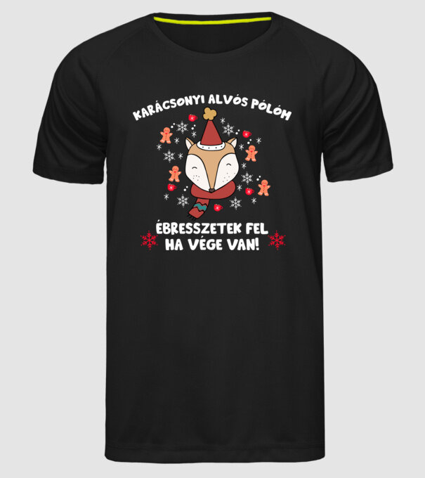  minta fekete pólón