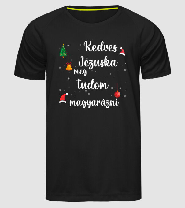  minta fekete pólón