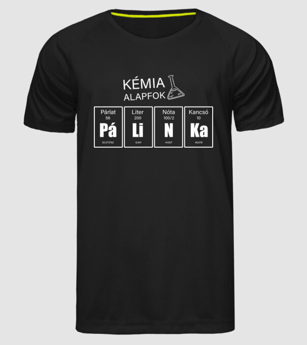  minta fekete pólón