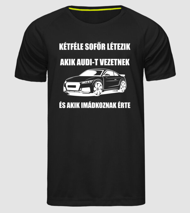  minta fekete pólón