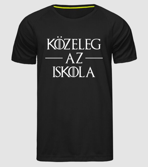  minta fekete pólón