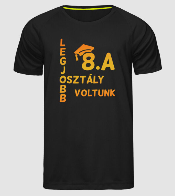  minta fekete pólón