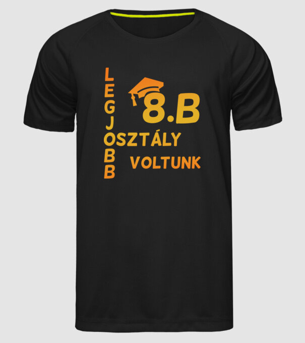  minta fekete pólón