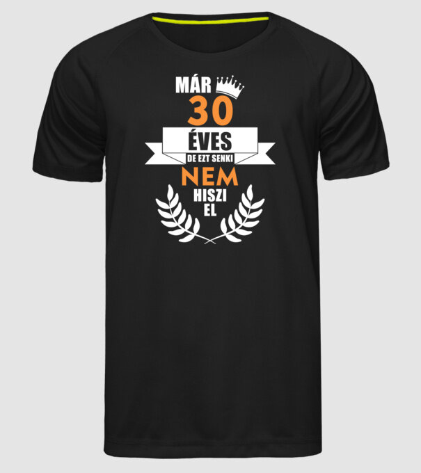  minta fekete pólón