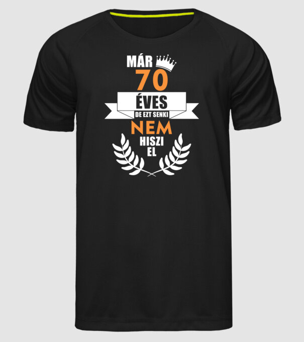  minta fekete pólón