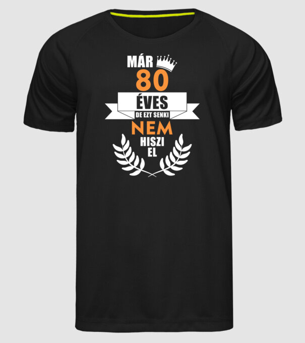  minta fekete pólón