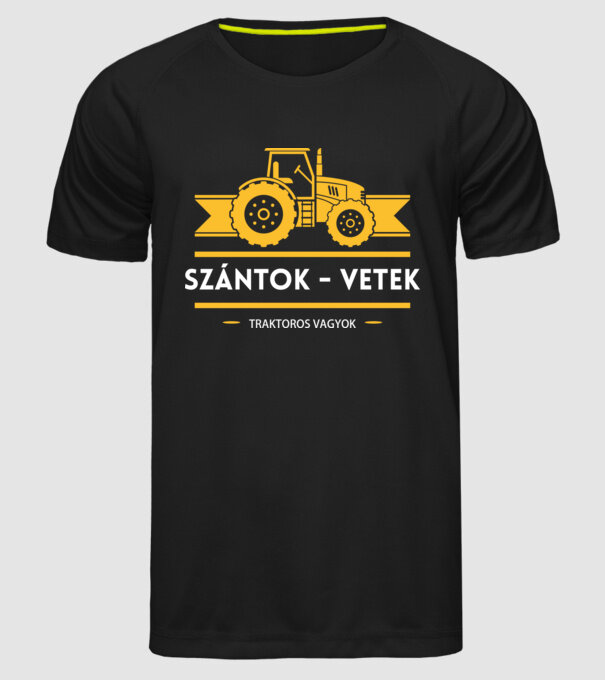 minta fekete pólón