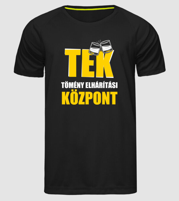  minta fekete pólón