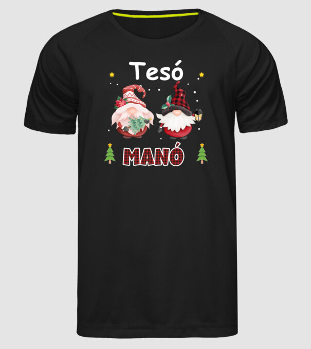  minta fekete pólón