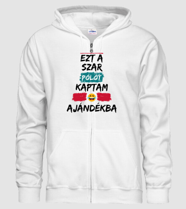  minta fehér pólón