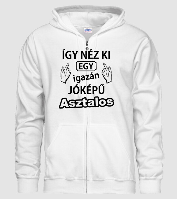  minta fehér pólón