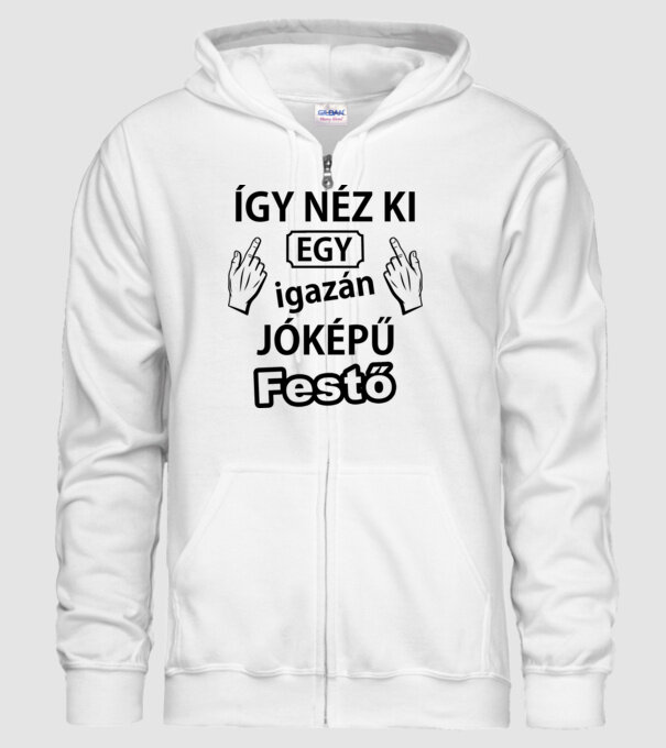  minta fehér pólón