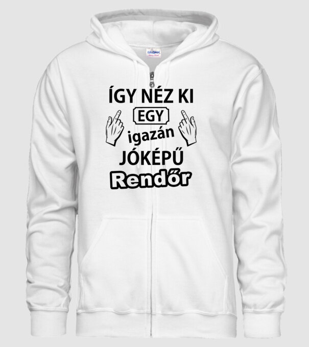  minta fehér pólón