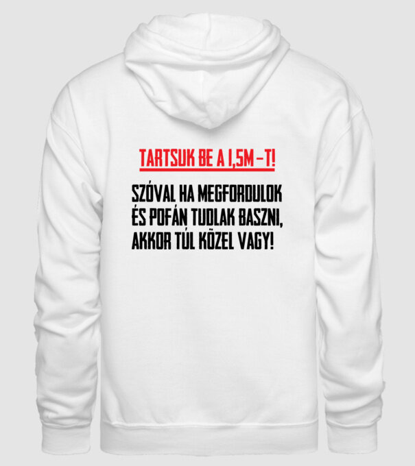  minta fehér pólón