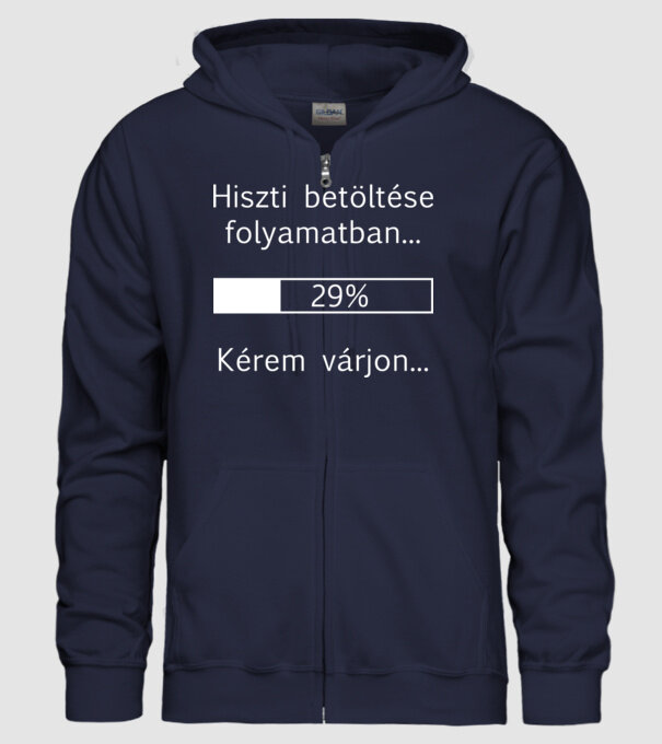  minta sötétkék pólón