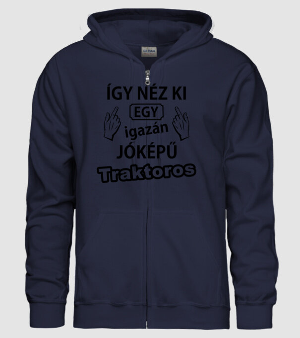  minta sötétkék pólón