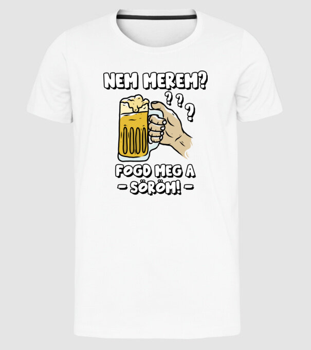  minta fehér pólón