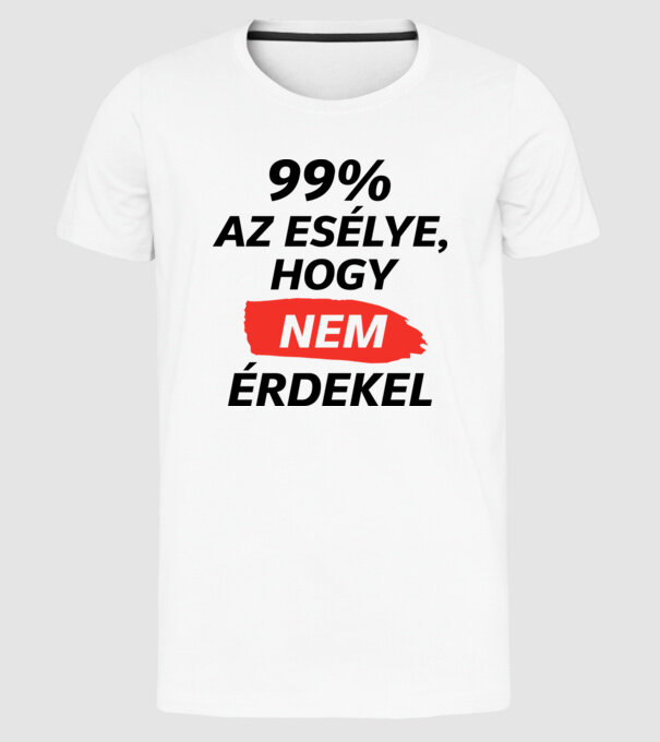  minta fehér pólón