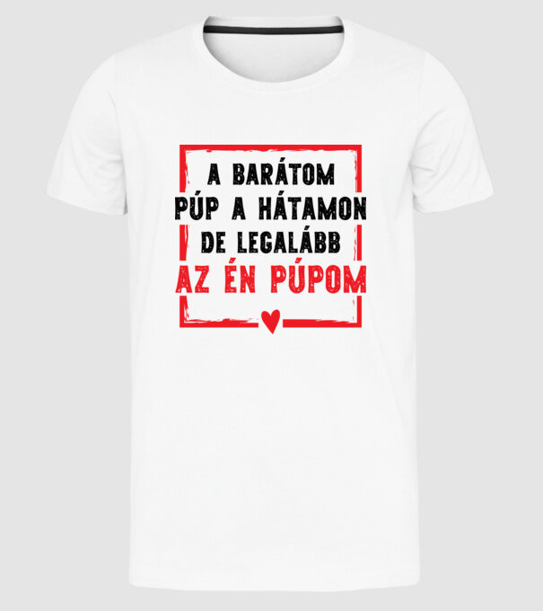  minta fehér pólón