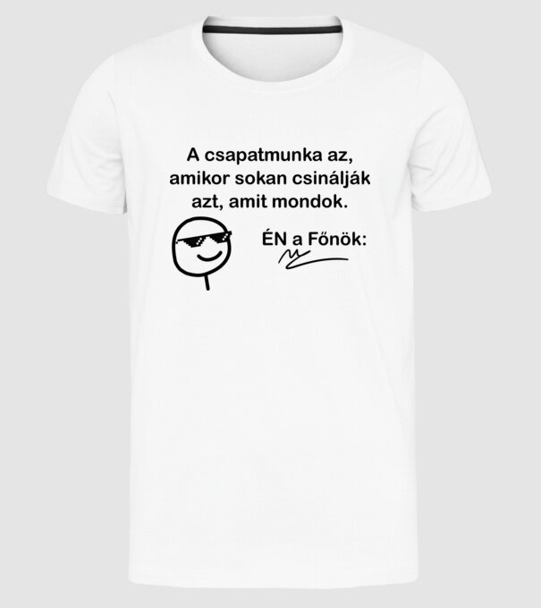  minta fehér pólón