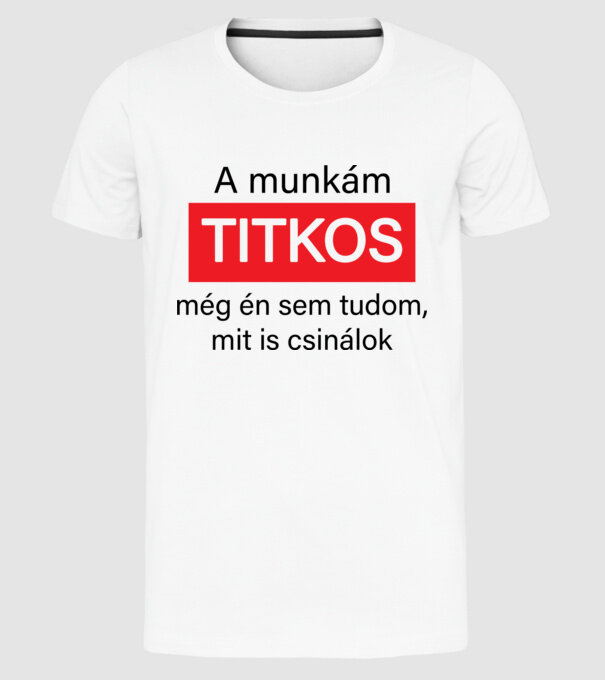  minta fehér pólón
