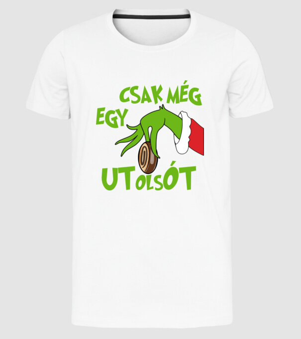  minta fehér pólón