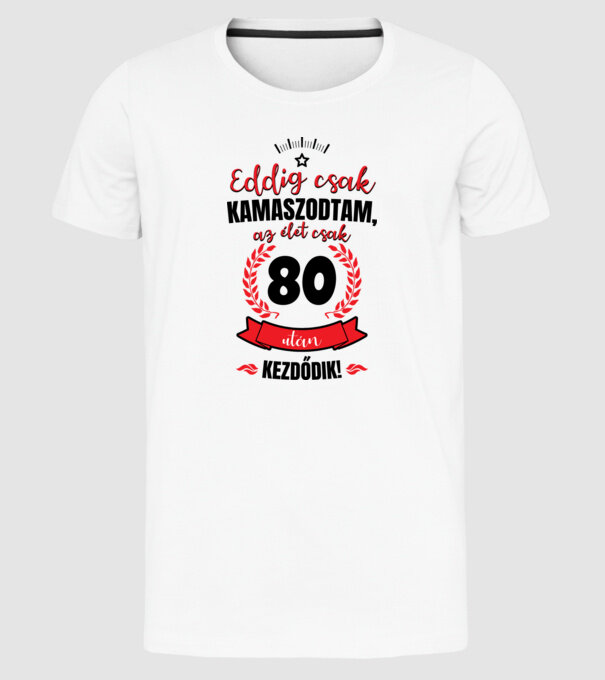  minta fehér pólón
