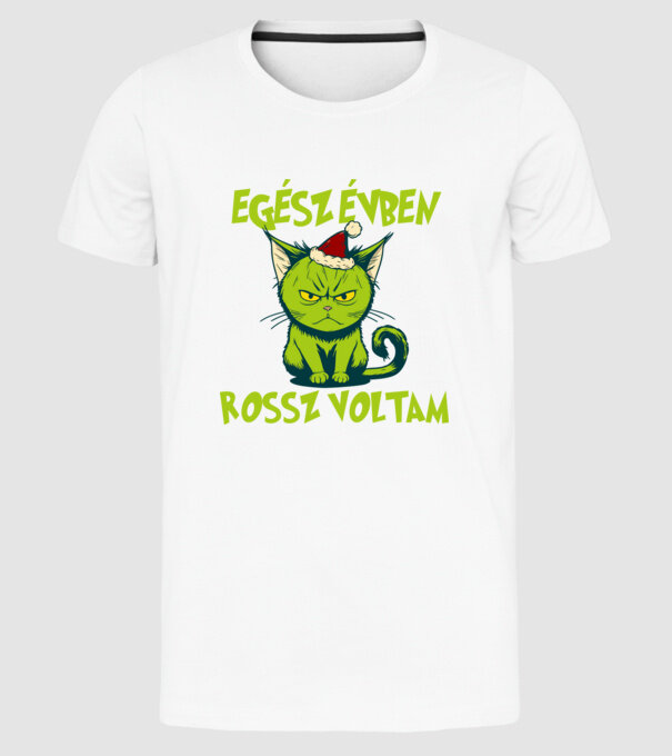  minta fehér pólón