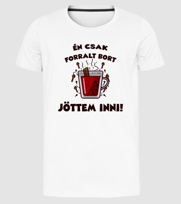  minta fehér pólón
