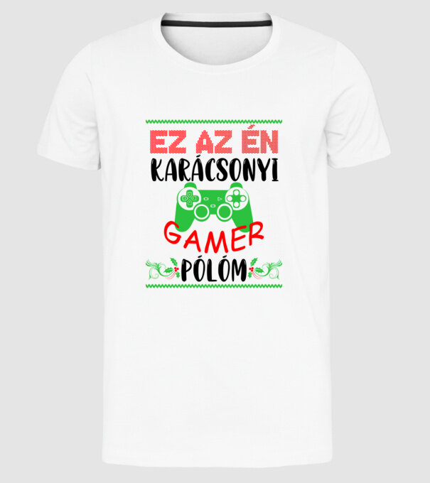  minta fehér pólón