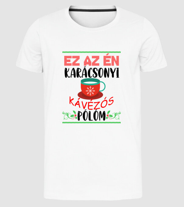 minta fehér pólón