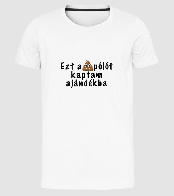  minta fehér pólón