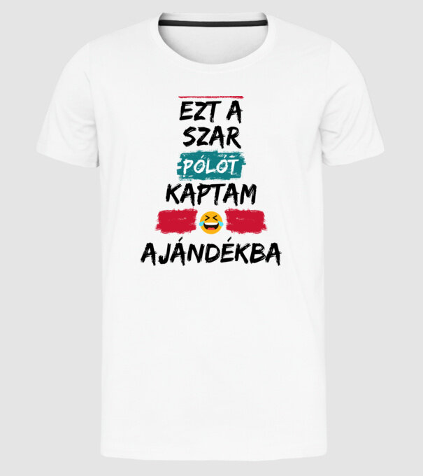  minta fehér pólón