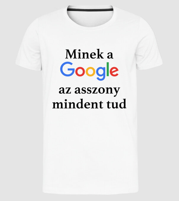  minta fehér pólón