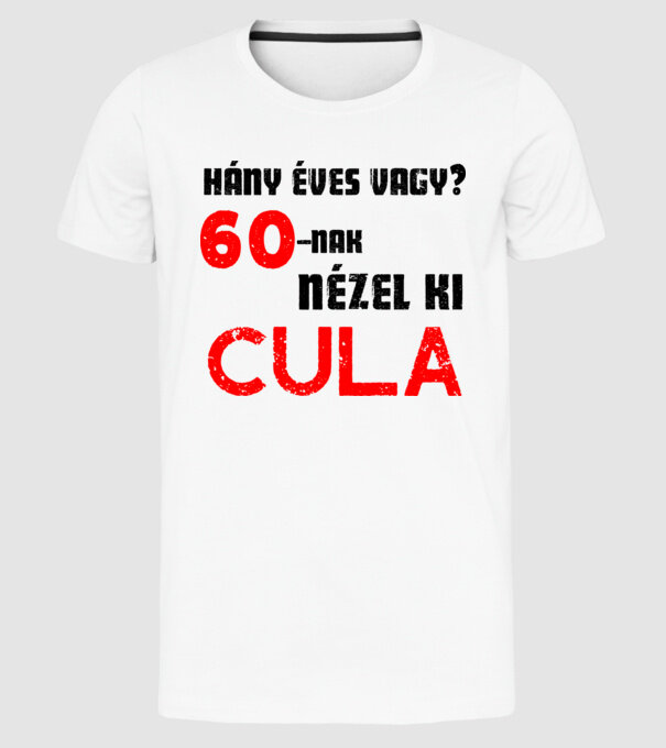  minta fehér pólón