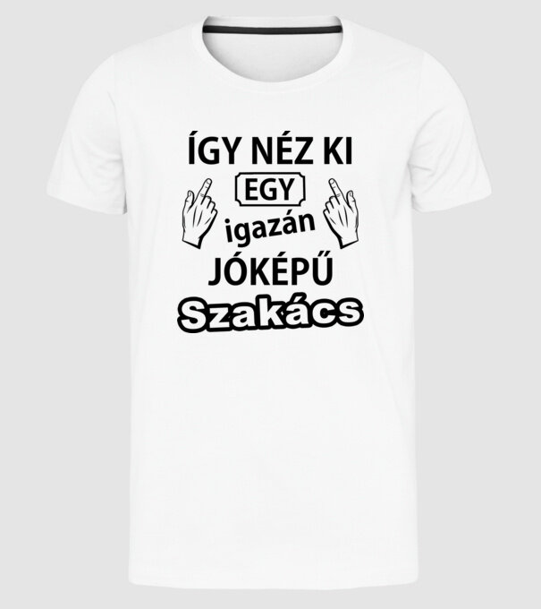 minta fehér pólón